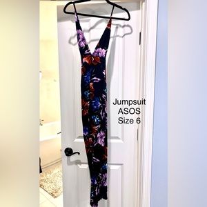 ASOS Floral Jumpsuit